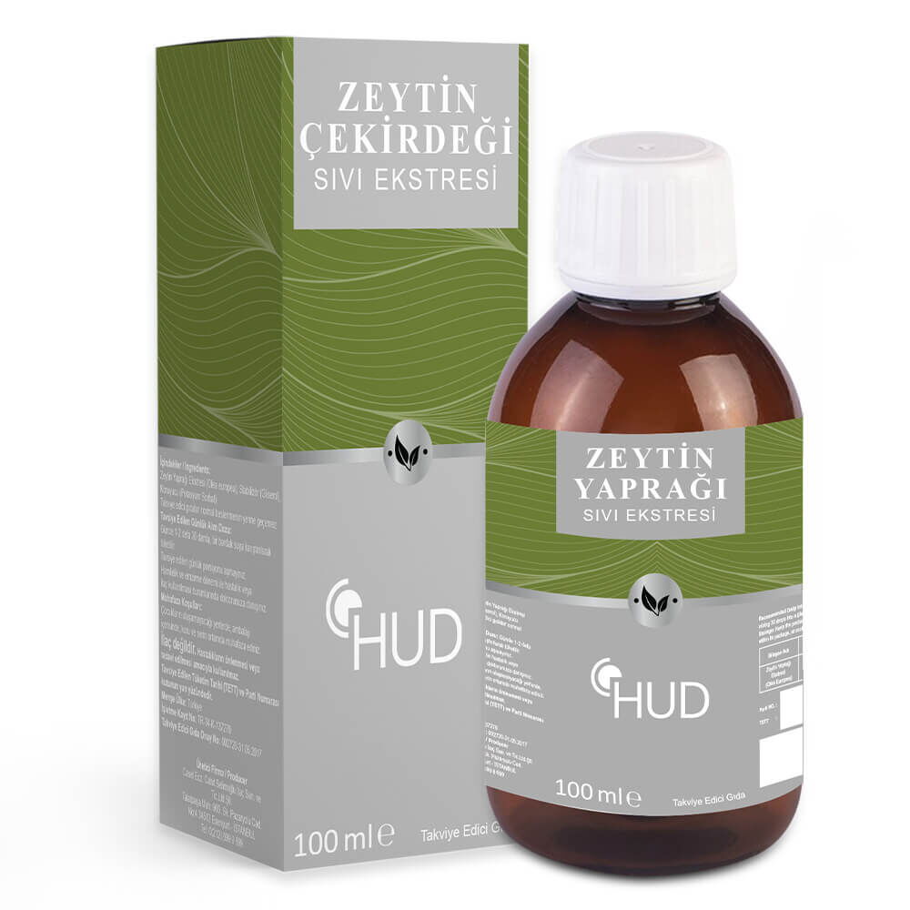 Hud Zeytin Yaprağı Sıvı Ekstresi 100 ml