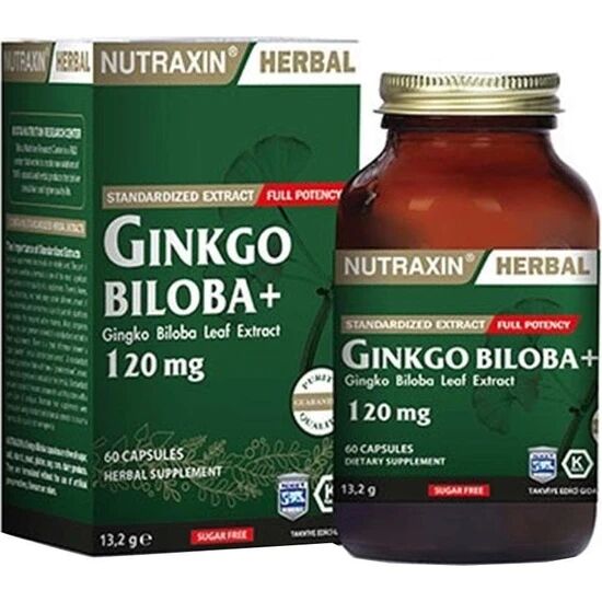 Gınkgo Biloba 120 mg 60 tablet