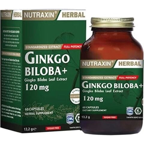 Gınkgo Biloba 120 mg 60 tablet