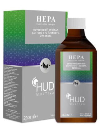 Multipa Hepa /Devedikeni, Enginar ve Kolin İçeren Takviye Edici Gıda 250 ml