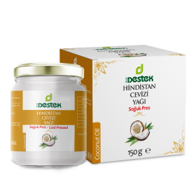 Soğuk Sıkım Hindistan Cevizi Yağı 150 ml