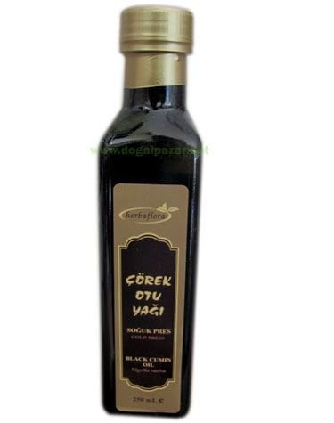 Çörekotu Yağı 250 ml Soğuk Pres