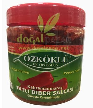 Ev Tipi Tatlı Biber Salçası