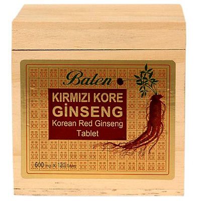 Kırmızı Kore Ginsengi 120 Tablet